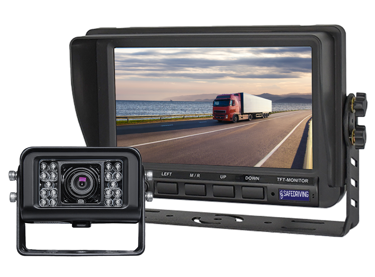 Kamerasystem 7" 1080P Kamera 18IR 2CH