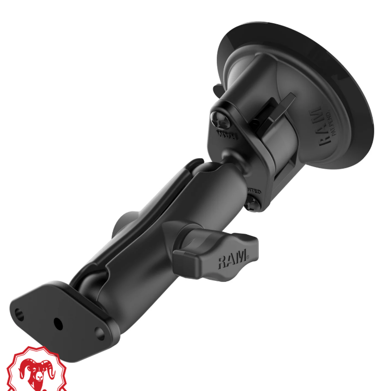 RAM® Twist-Lock™ Suction Cup Base with Ball - B