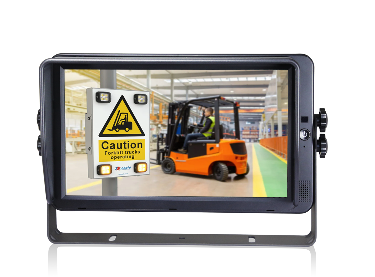 Monitor 7" 1080P AI Touch QUAD Zoom 4CH 8PIN