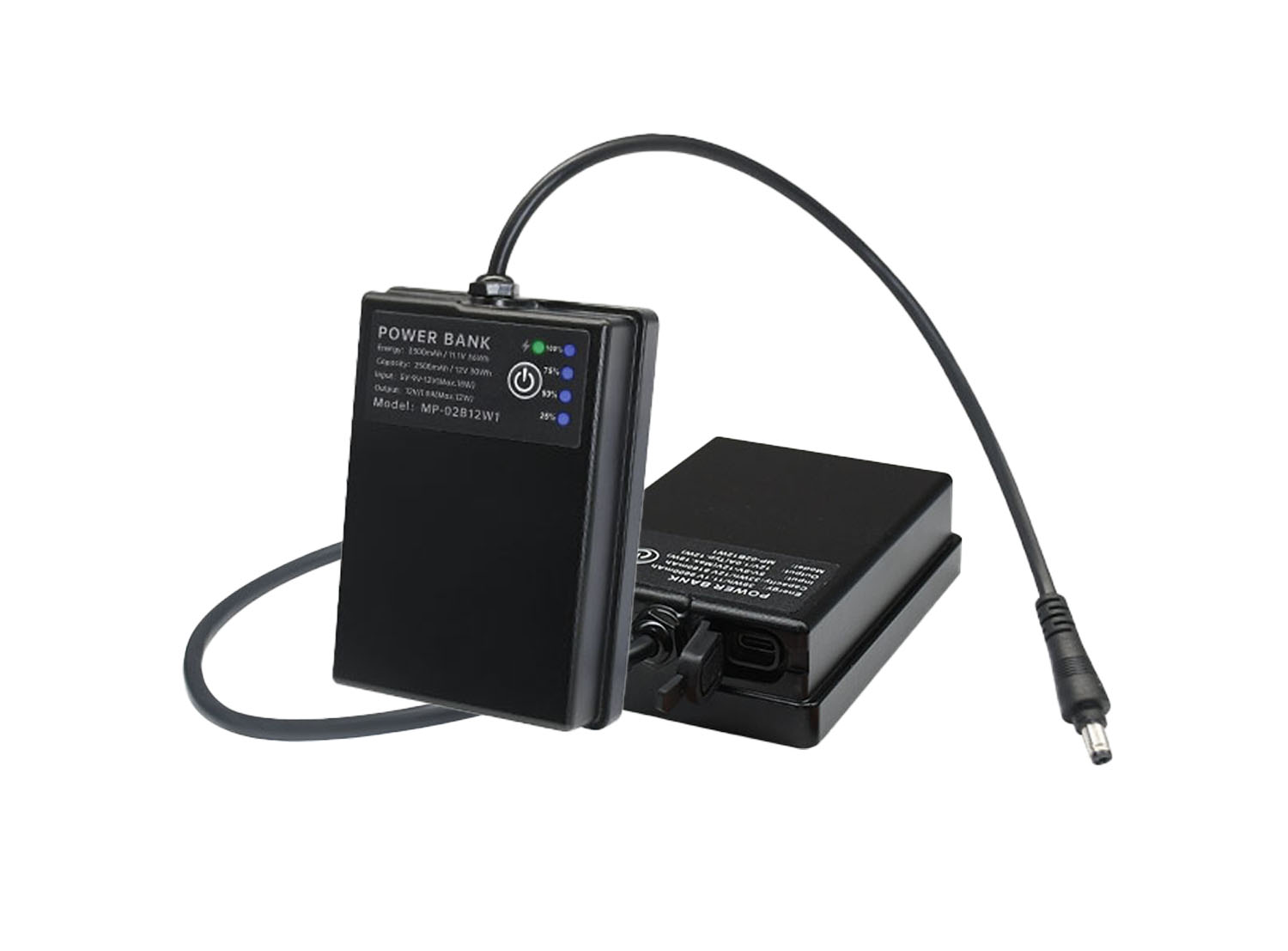Batteripack 3300mAh Vattentät USB-C IP67 LFP 12V 5G