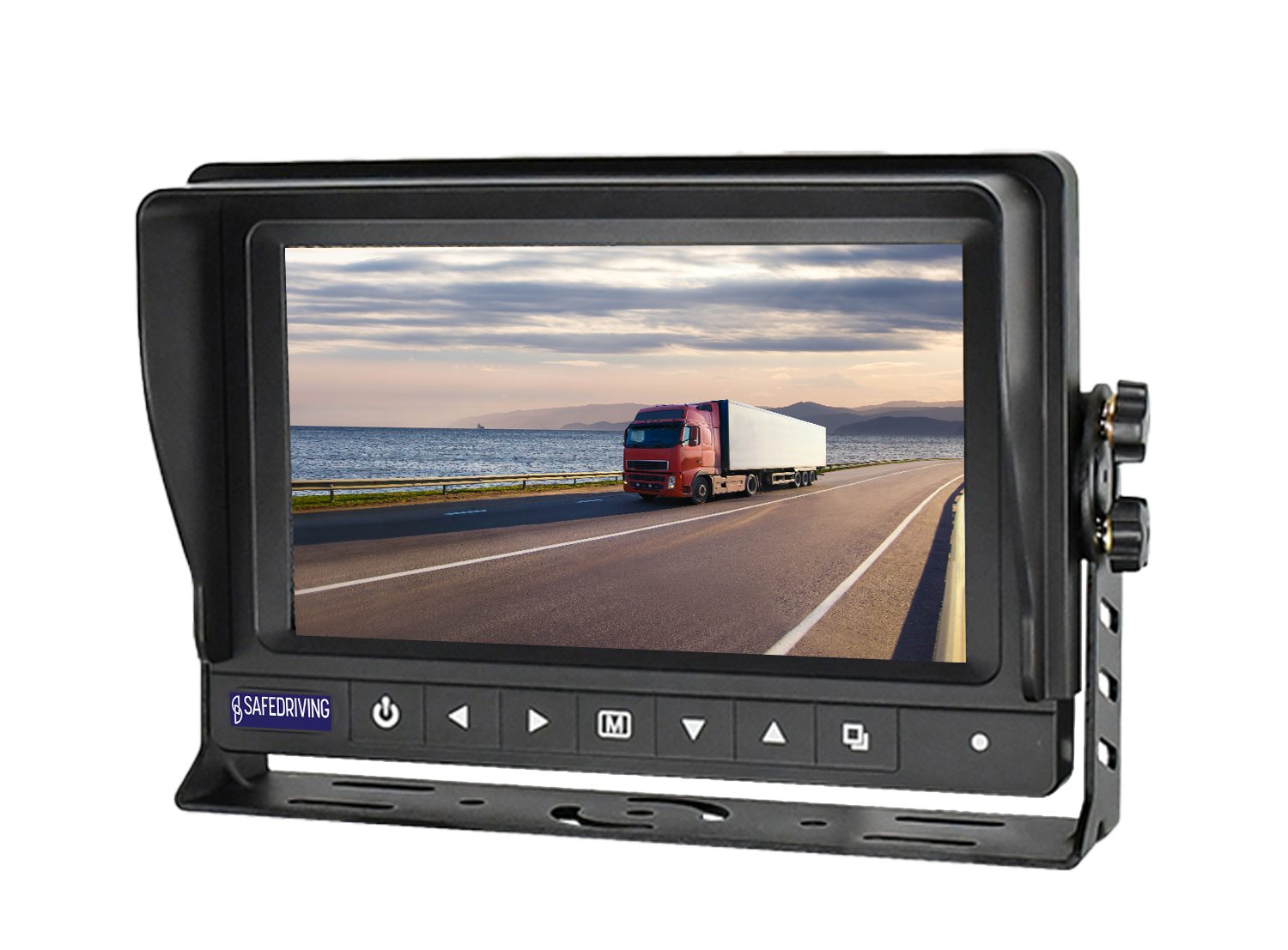 Monitor 7" 1080P Vattentät 4CH